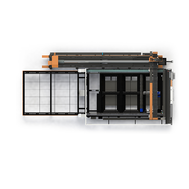 12000W Sheet Metal Plate and Tube CNC Fiber Laser Cutting Machine for Stainless Steel Tube Cut Pipe 350mm Laser Equipment